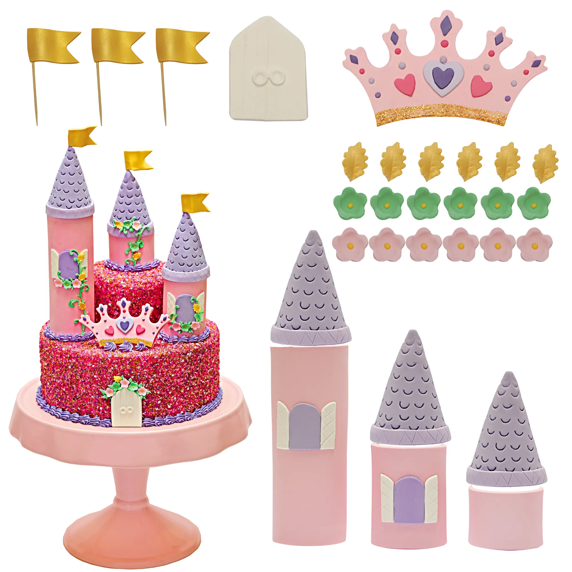 Princess Castle Designer Cake Decor