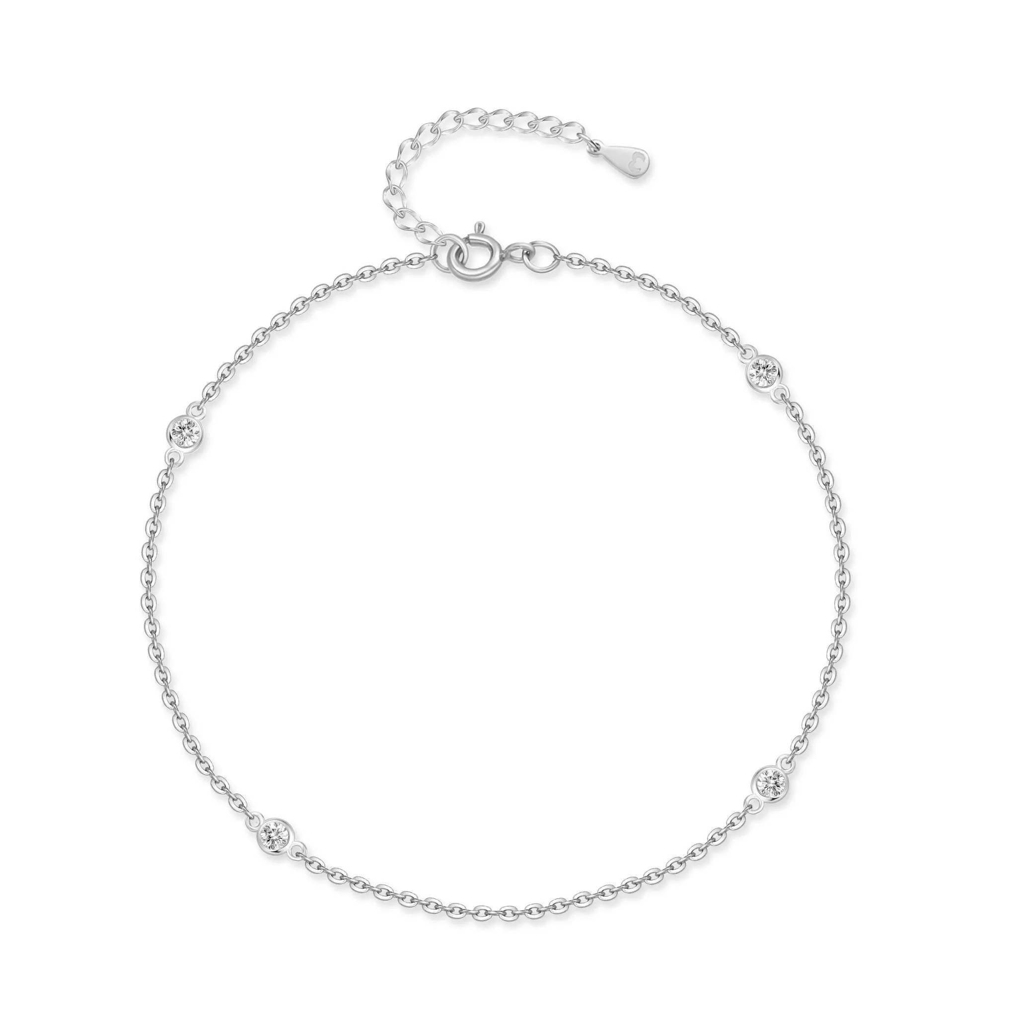 "Diamonds" Anklet