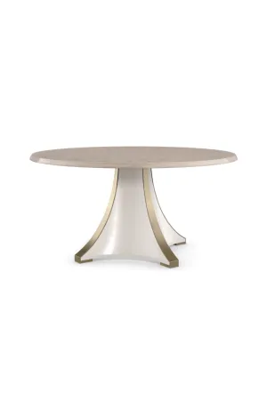 Rosette Motif Dining Table | Caracole Great Expectations