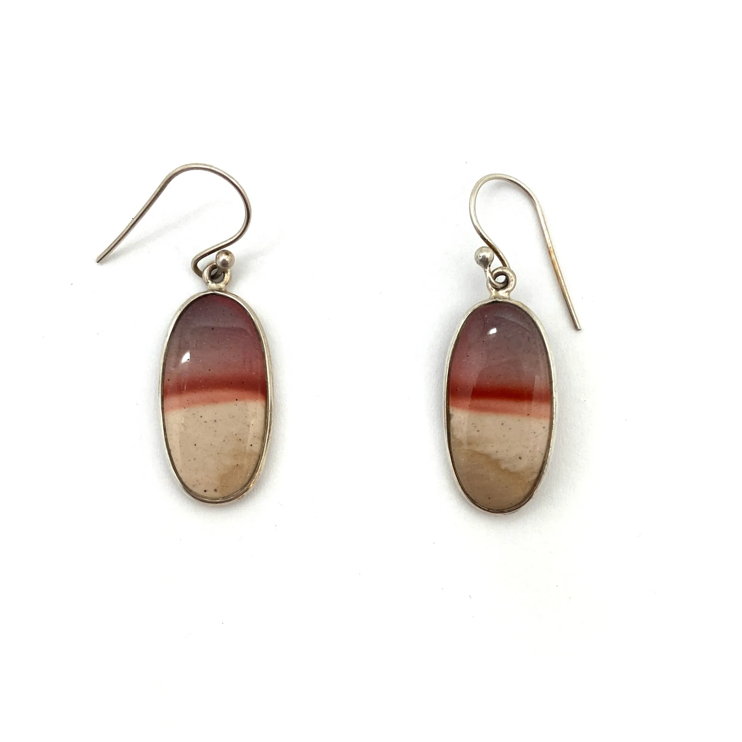 Sandy Jasper Hook Earrings