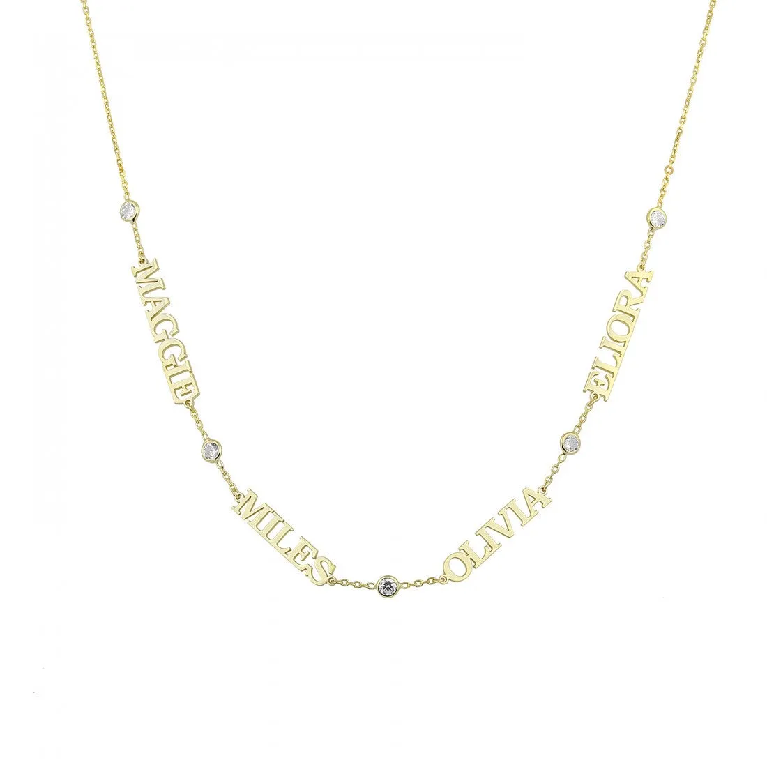 Sasha Capital Mommy Necklace