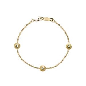 Sea Urchin Multiple Bracelet in 18ct Gold