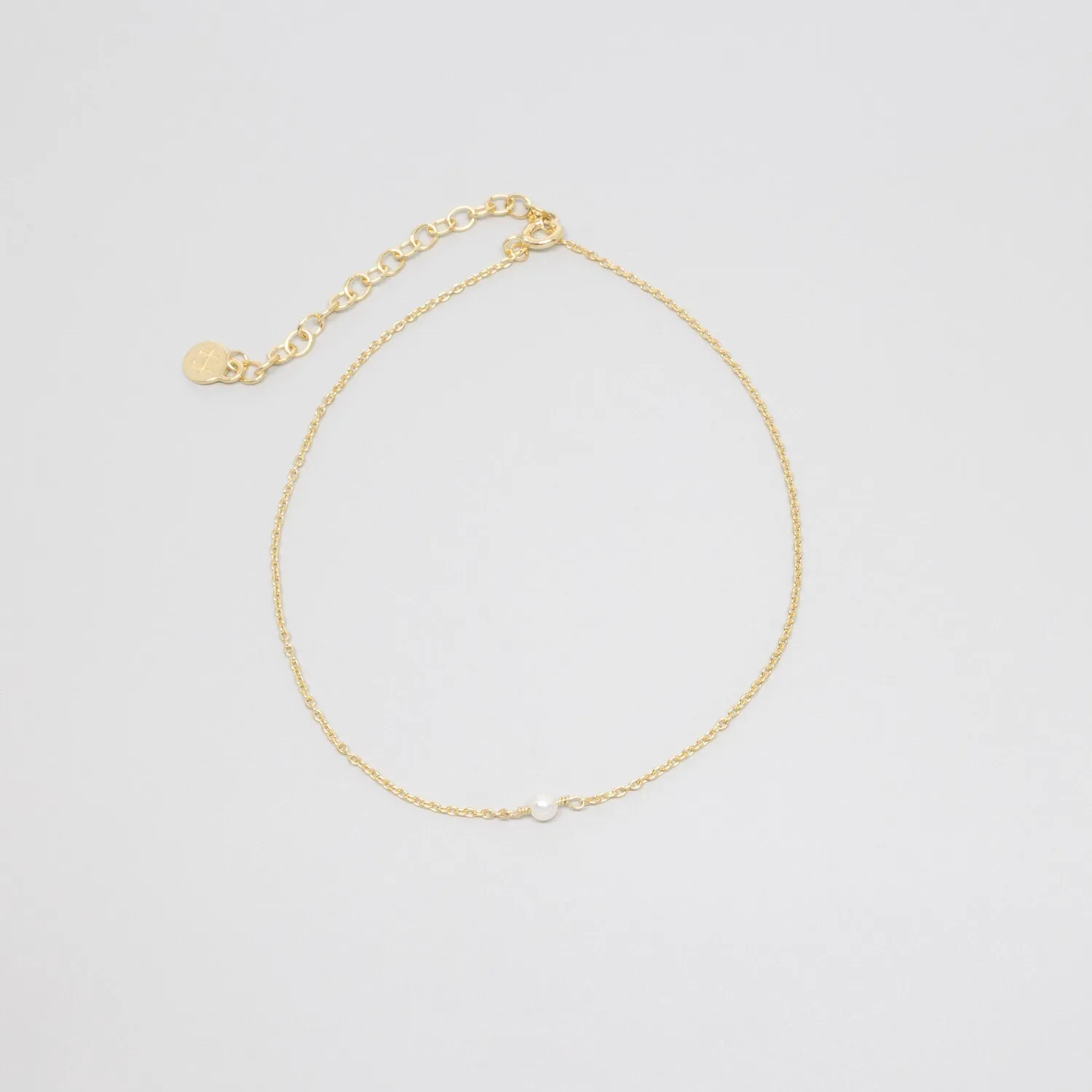 Single Pearl Anklet