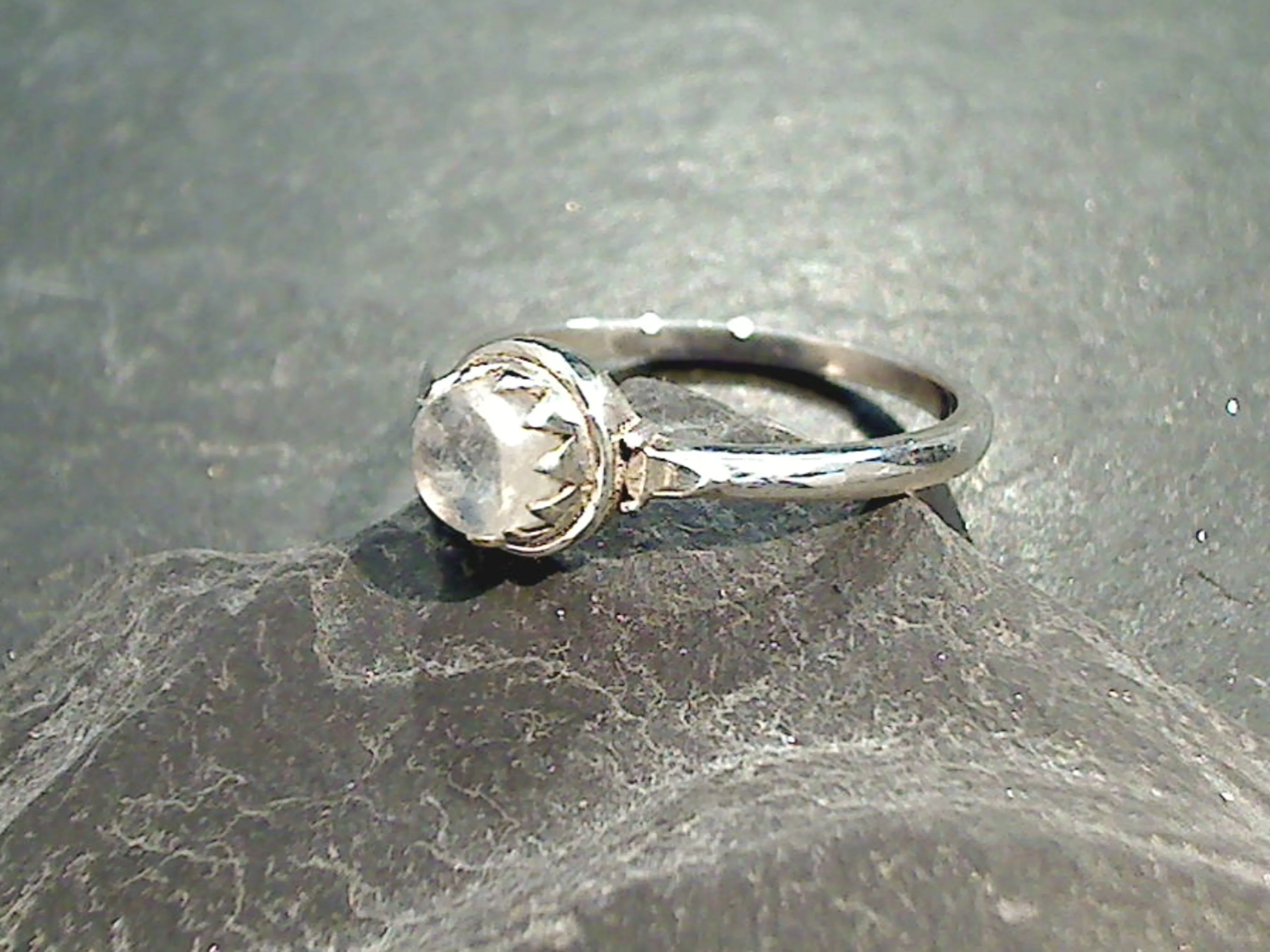 Size 10.25 Moonstone, Sterling Silver Ring