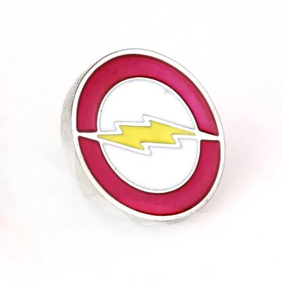 SUPERHERO LAPEL BADGE