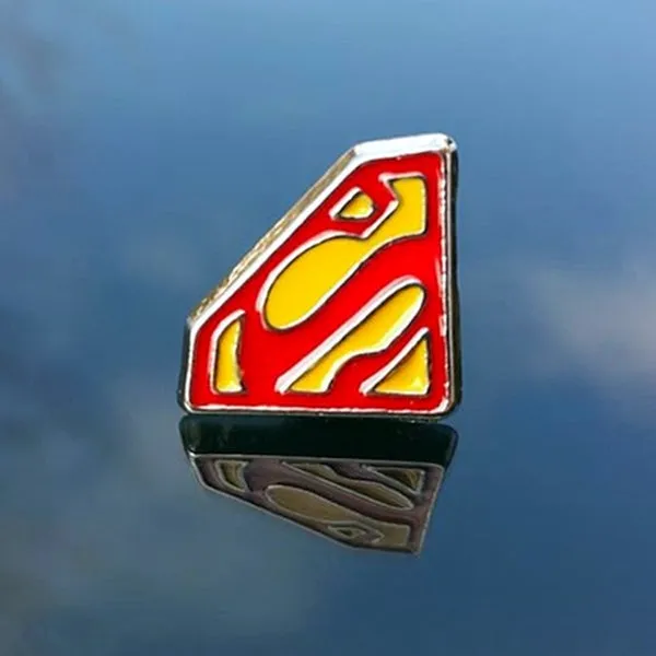 SUPERHERO LAPEL BADGE