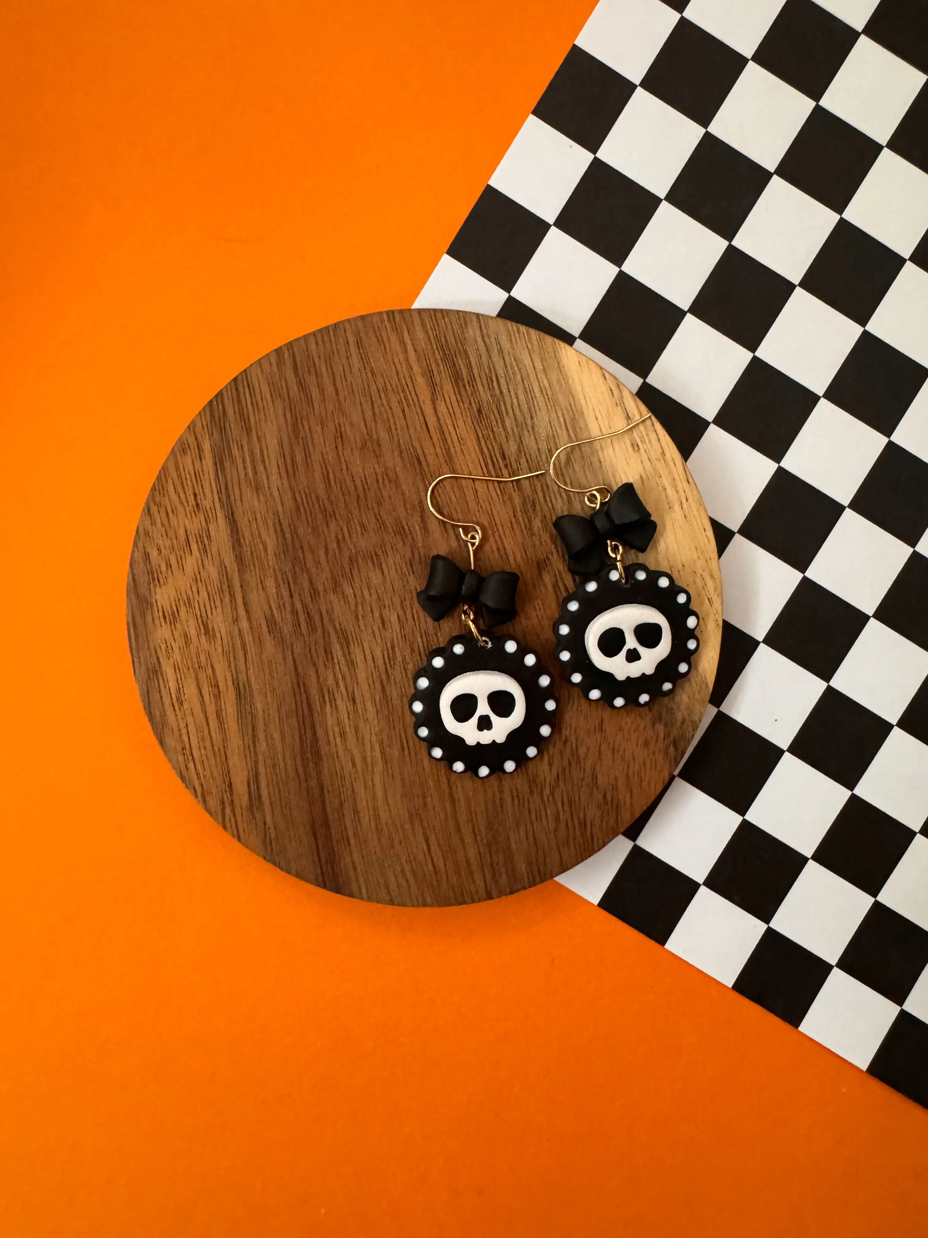 Sweet Skulls | Clay Earrings