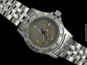 TAG Heuer Professional 1500 Ladies Divers Granite Dial Watch - Stainless Steel - WD1411-P0