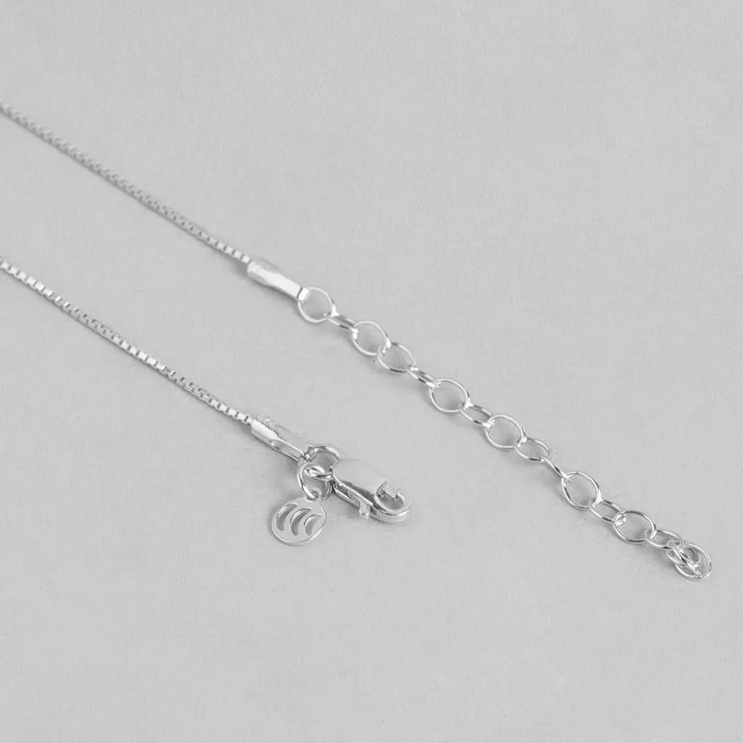 Tiara CZ 925 Sterling Silver Pendant with Chain