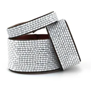 White and Gray Ombre Cuff