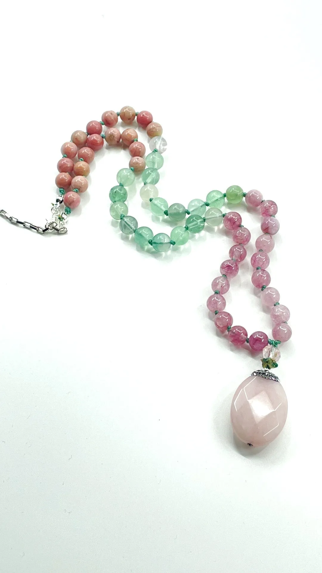 Whole Heart Half Mala Necklace