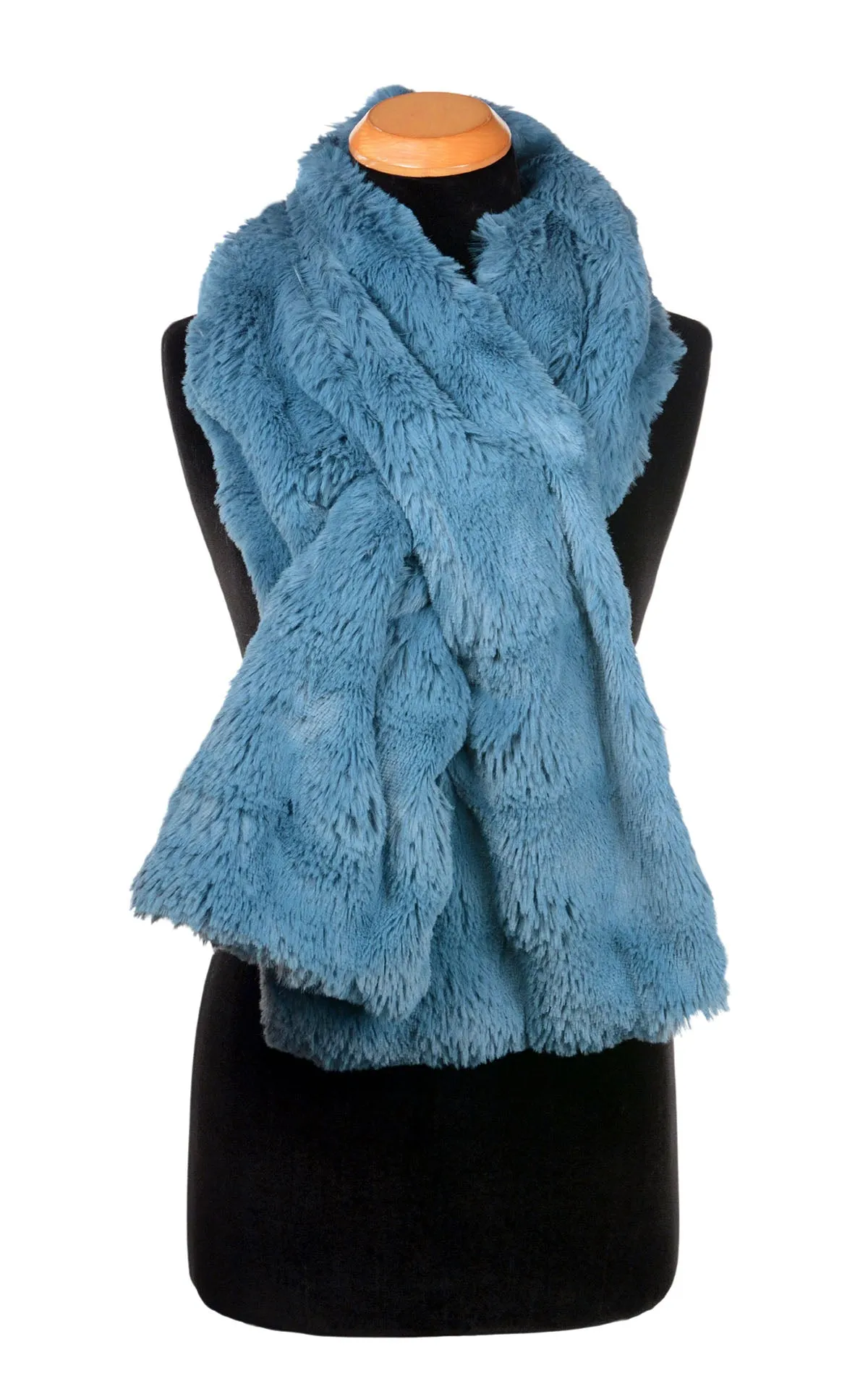 Wide Pull-Thru Scarf - Enchanted Dreams Faux Furs