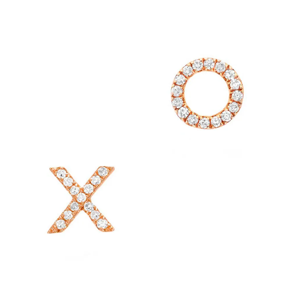 XO Post Earrings